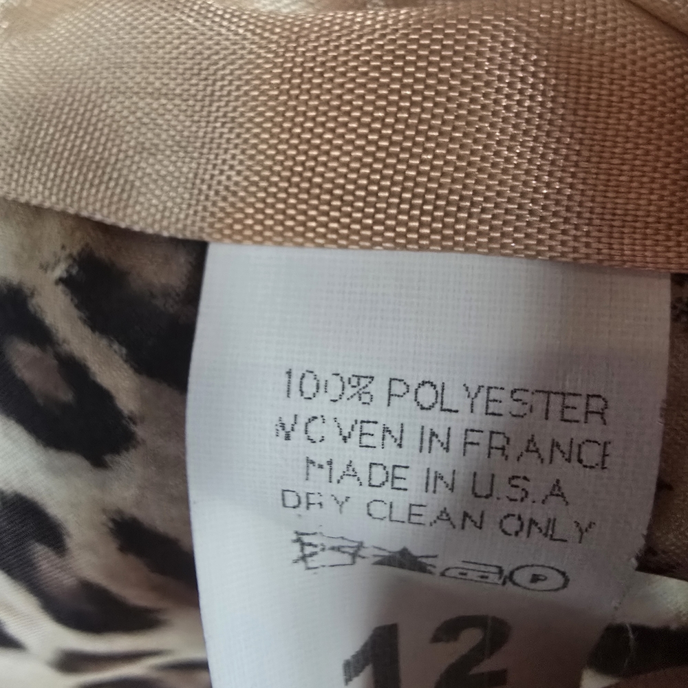 Searle Leopard Print Jacket Rare? Size 12 Baddie Sexy Unique Stunning - Picture 5 of 14
